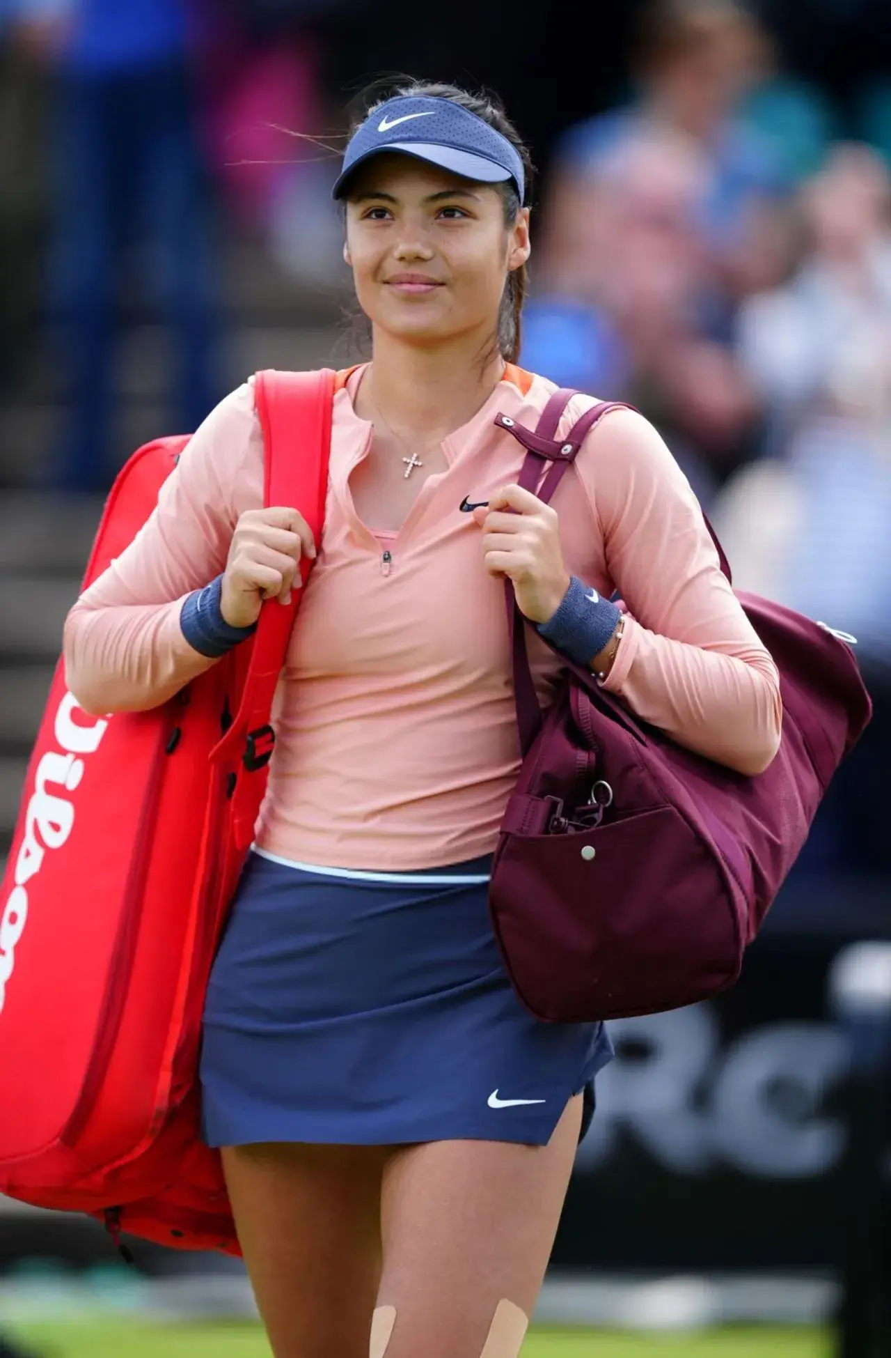 British tennis player Emma Raducanu Rothesay Open Semifinal in Nottingham